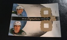 Ryan Suter Zach Parise NHL 2013-14 The Cup Dual Signature Patches Proof