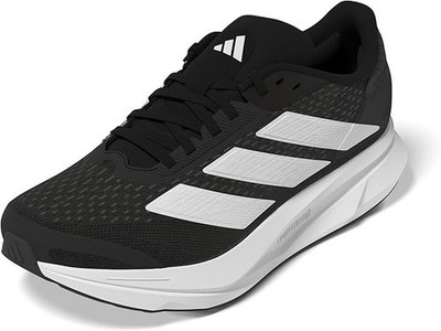 Adidas Womens Duramo SL 2.0 Running, Black/White/Grey, 8 Wide **Brand New**