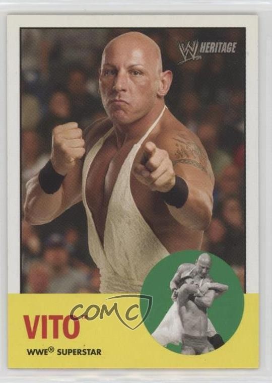 2006 Topps Heritage II WWE Vito #30 Rookie RC 07i7