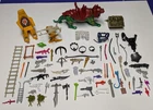 Vintage Masters of the Universe Castle Gray Skull Parts Lot He Man 75 Pieces