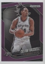2024-25 Panini Prizm Black Purple Prizm 91/99 Devin Vassell #225 1ns3
