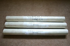 3 x Laura Ashley Florence Natural Wallpaper Rolls New.
