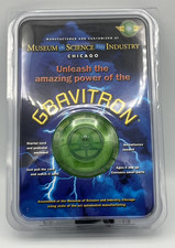 Gravitron Museum of Science  Industry Chicago Toy Gyro Spinning Top Green