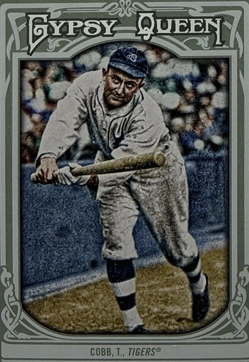 Ty Cobb PSA 10 - 2013 Topps 吉普赛女王 - 老虎传奇,乔治亚桃子,名人堂 — 第 4/4 张图片