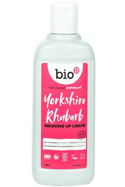 Yorkshire Rhubarb Washing Up Liquid 750ml (Bio-D)