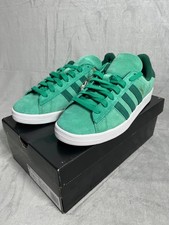 Adidas Campus ADV Verde Gamuza Zapatos de Skateboarding Para Hombre 7.5 Nuevos Con Caja J02659