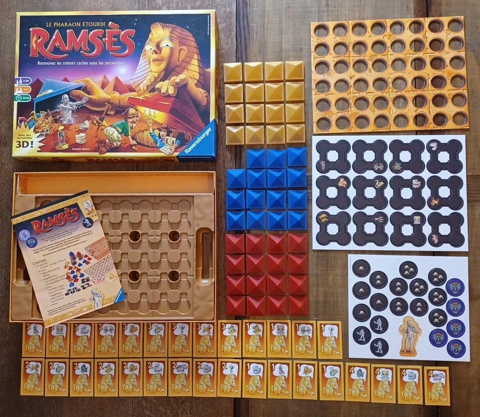 Jeu De Société RAMSÈS Ravensburger  2016 TBE Complet  - Photo 2/4