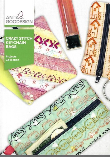 Anita Goodesign Projects Collection - Crazy Stitch Keychain Bags (CD-ROM)