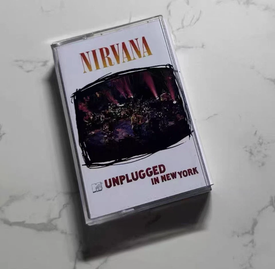 3PCS Nirvana Nevermind Cassette Tape Songs Cassette Retro fully sealed - Image 4 of 4