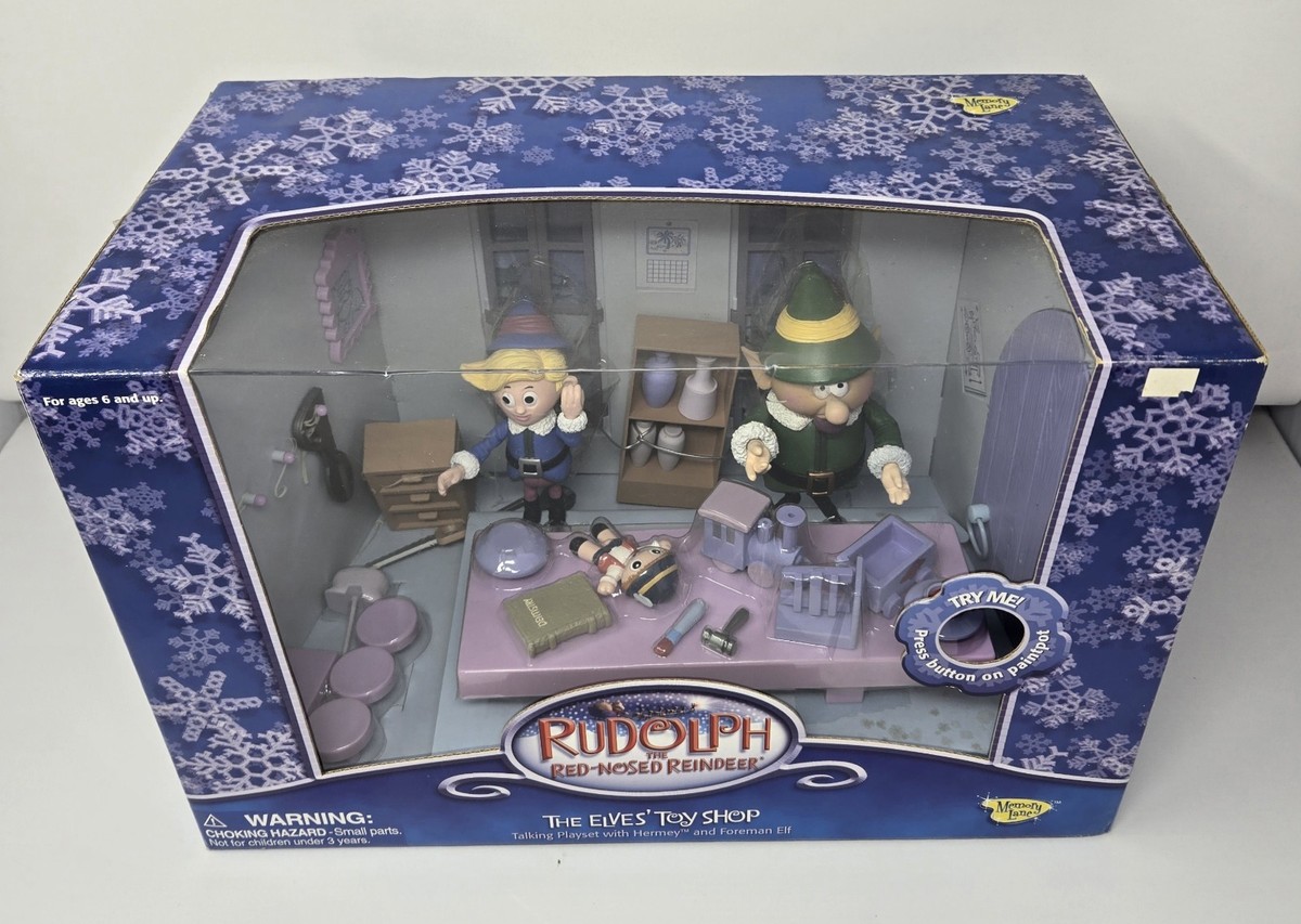 Rudolph The Red Nosed Reindeer ~ The Elves' Toy Shop Hermey