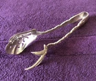 Strasbourg by Gorham Sterling Silver vintage original Ice Tongs 6-1/4", Old Mark
