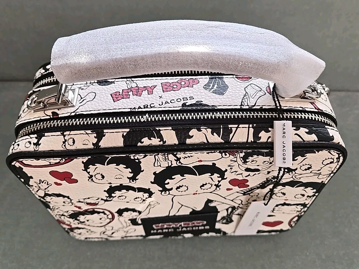 Marc Jacobs Limited Edition Betty Boop Lunchbox Style Crossbody Bag NWT Rare! image 4