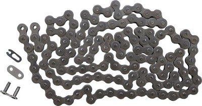 DID 420X132RB 132 Links 420 Standard Series Black Non O-Ring Chain