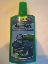 TetraPond AquaSafe 16.9 Ounces, Makes Tap Water Safe For Pond Fish
