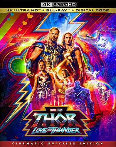 Thor Love and Thunder Thor: Love & Thunder Blu-Ray NEW