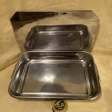 Vollrath Roasting Pan w/Grip Handles And Slide On Cover