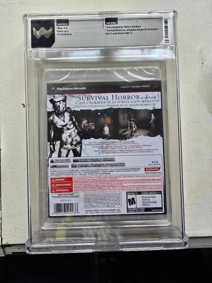 Silent Hill HD Collection (PS3, 2012) 9.8 A++ WATA Graded - Image 2 of 4
