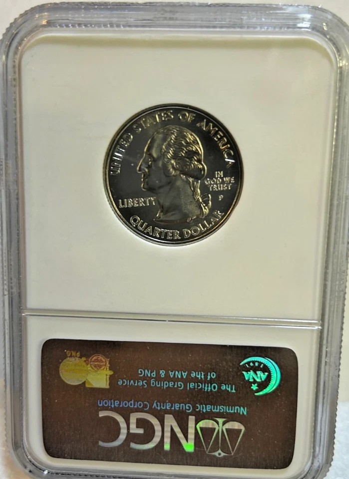 2005-P SMS Oregon Washington Quarter MS66 by NGC, Beautiful Bright White Coin - Image 2 of 4