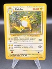 Pokemon TCG Raichu Base Set 14/102 Holo Rare 80 HP Stage 1