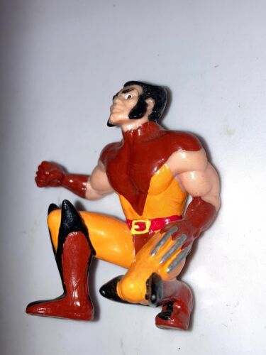 1991 Marvel X-Men PVC Figures Wolverine, Gambit, Storm, Cable Lot of 4 RARE 3.5" - Picture 6 of 19