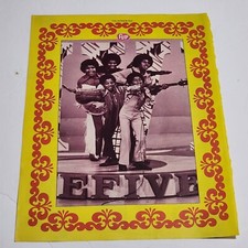The Jackson Five Michael vintage magazine clipping poster February 1971
