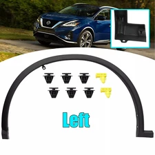 Fit 2015-2024 Nissan Murano Front Fender Flare Molding Trim Left Driver Side ABS