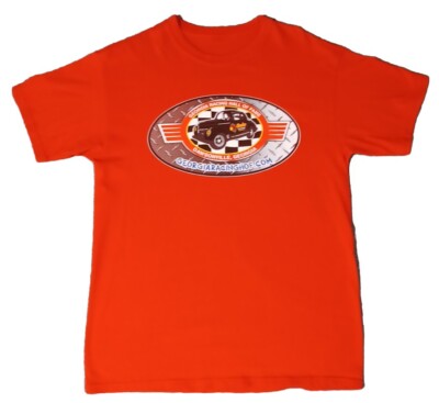 Georgia Racing Hall Of Fame Dawsonville GA Classic Men's T-Shirt Medium Red Vntg