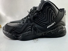 All Black Athletic AND1 Sneakers - New Condition, Size 11.5