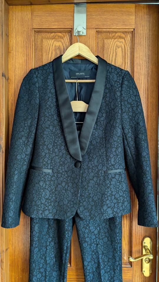 Zara Tuxedo Style Suit Size S/XS eBay