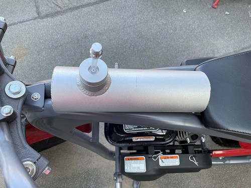 10" x 3" Aluminum Welding Gas Fuel Tank Cylinder Fit Predator 212cc 196cc 6.5HP - Picture 6 of 12