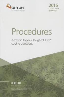 Coders Desk Reference for Procedures - 2015 - Perfect Paperback - GOOD