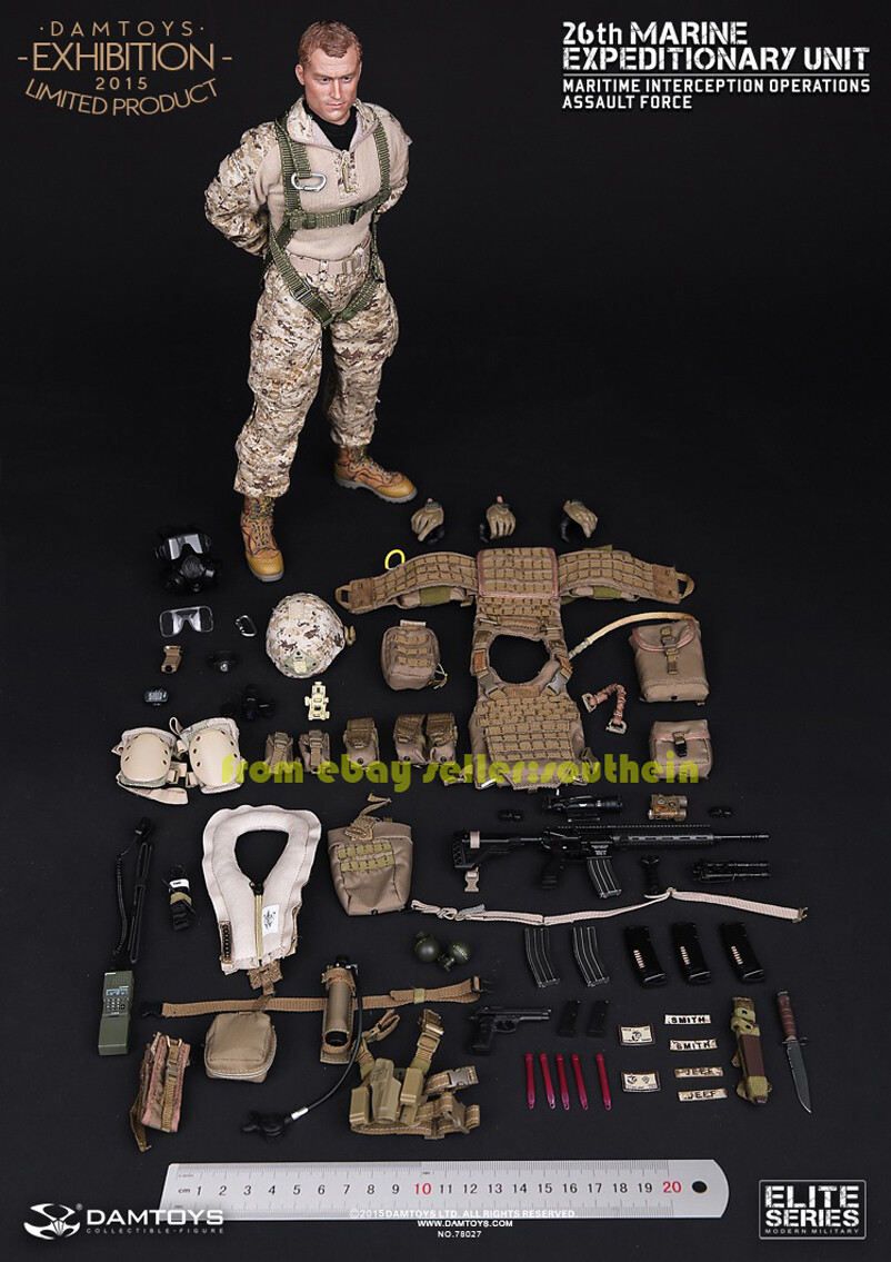 Damtoys Dam78027 1/6usmc 26th Expeditionary Force Soldier | eBay