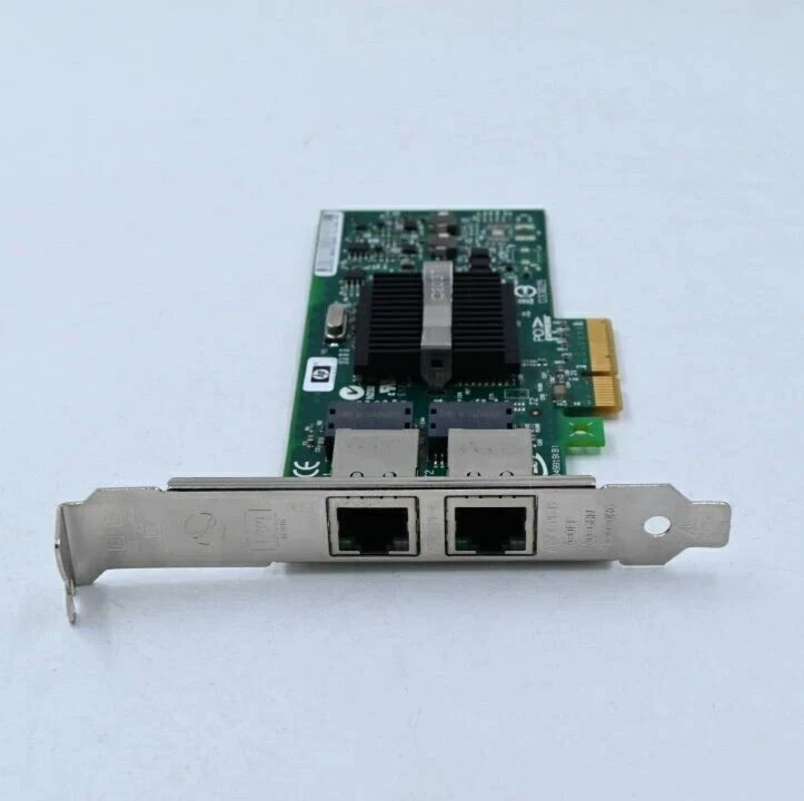 HP NC360T 1Gb 2-port intel pro/1000pt Chip Ethernet Network Adapter 412651-001 - Image 2 of 4
