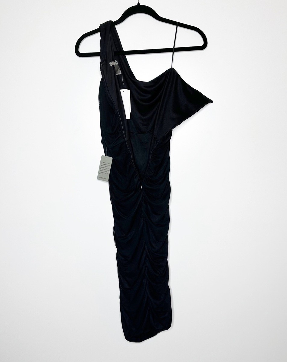 love by design ruched one shoulder midi dress Lavender Midi Dress - One-Shoulder Dress - Ruched Midi Dress