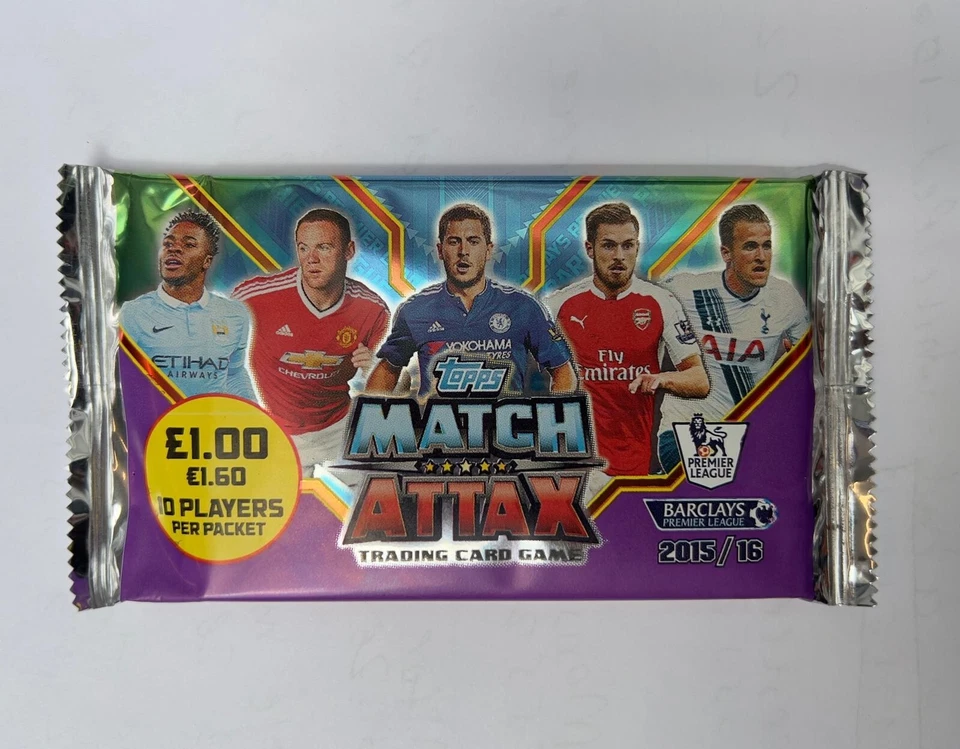 Premier League Barclays Kartenspiel 2015/16 Match Attax Trading 10 Spieler pro Packung - Bild 2 von 2