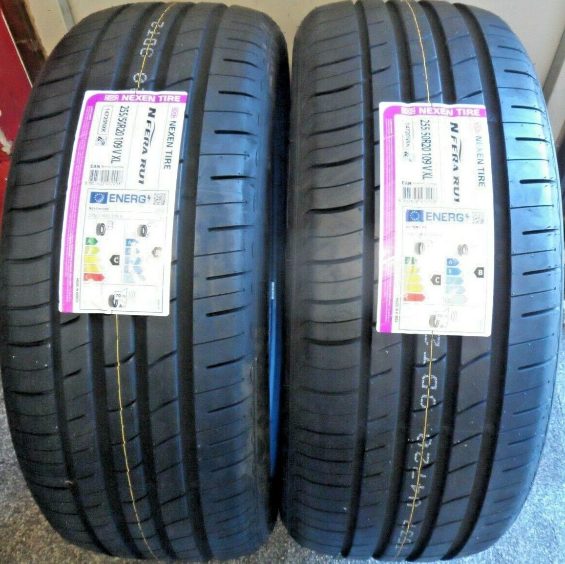 2 X 255 50 20 Nexen Nfera RU1 XL 255/50R20 25550R20 Lifetime Warranty
