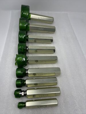 Southern 6 Step NPTF Pipe Thread Plug Gage Crest Check Set, 1/4  - 3 , Excellent