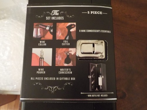 The Original Brand 5 Piece Wine Tool Set, BRAND NEW*** - Picture 5 of 5