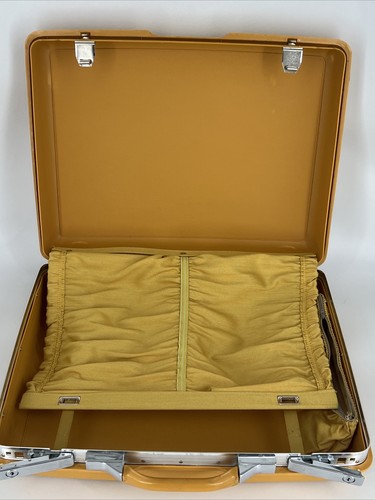 Samsonite Royal Traveller Montbello II Suitcase Hardshell Harvest Gold 21x16x6.5 - Picture 15 of 18