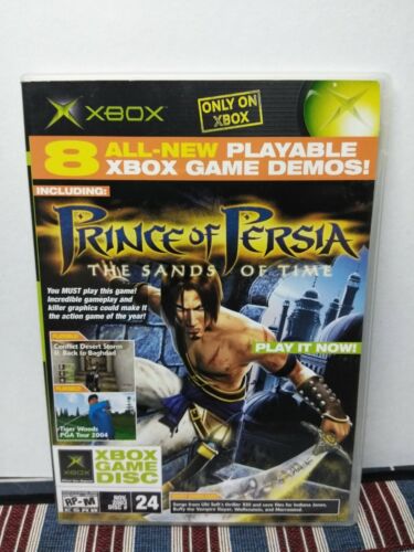 NOV 2003 OFFICIAL XBOX DEMO DISC #24 PRINCE OF PERSIA THE SANDS OF TIME - Picture 1 of 3