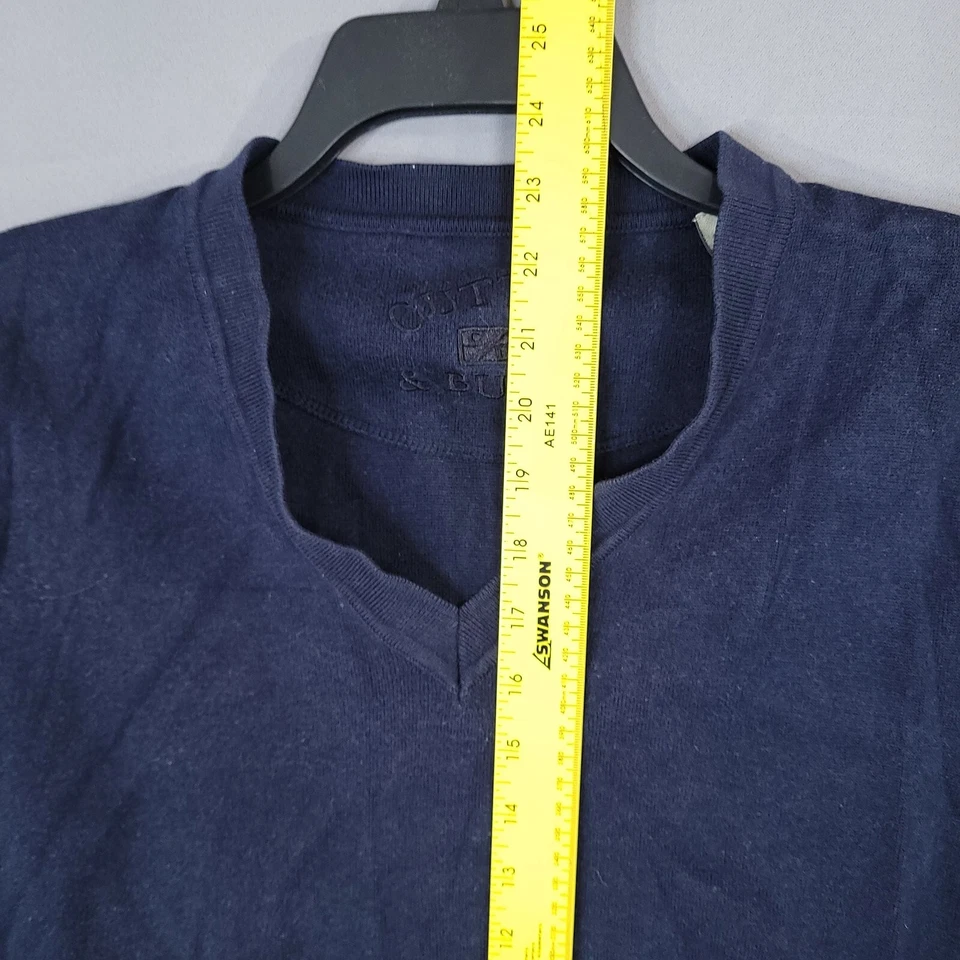 Cutter & Buck Men's Sweater Vest Pullover Sleeveless Navy Size M - Image 3 of 4