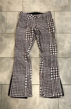 L.A.M.B x BURTON Dryride Pant Snowboard Ski Women’s Small Flare Zip Ankles