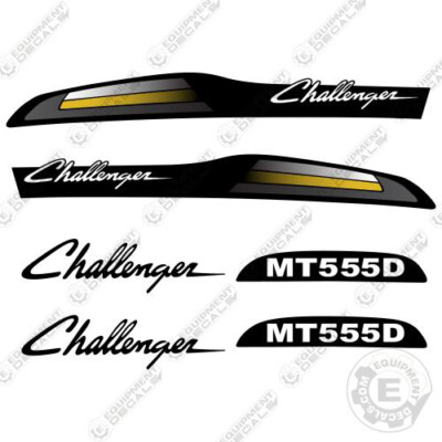 Fits Challenger MT 555 D Tractor Decals Agriculture Equipment Stickers