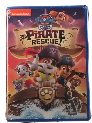 Paw Patrol ~ The Great Pirate Rescue! (DVD 2017 WS) NR Children Animated NEW