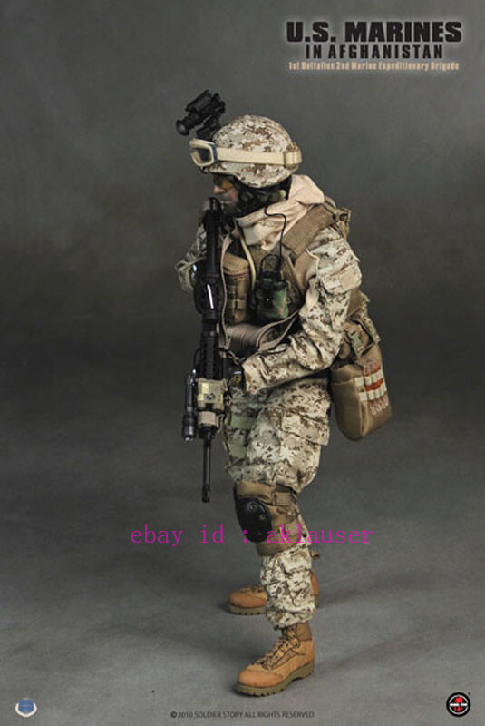 1/6 soldier story USMC 素体　制服　ブーツ　小物セット Sc051c16e75cb48bbb954e394924dc