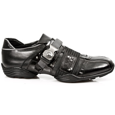 靴 new rock dress shoes punk leather shoes NEWROCK M.8147 S1 Black EXCLUSIVE New Rock Punk Gothic ABS