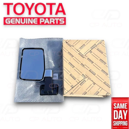 88 - 90 TOYOTA LAND CRUISER BJ62 FJ62 FRONT DRIVER LEFT SIDE DOOR MIRROR OEM NEW