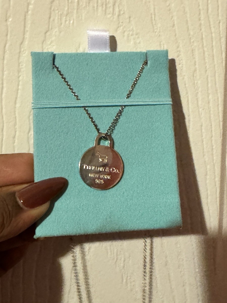 希少★Tiffany x ビヨンセ限定コラボ★ラウンドタグペンダント The Return to Tiffany® x Beyonce Collection Round Tag