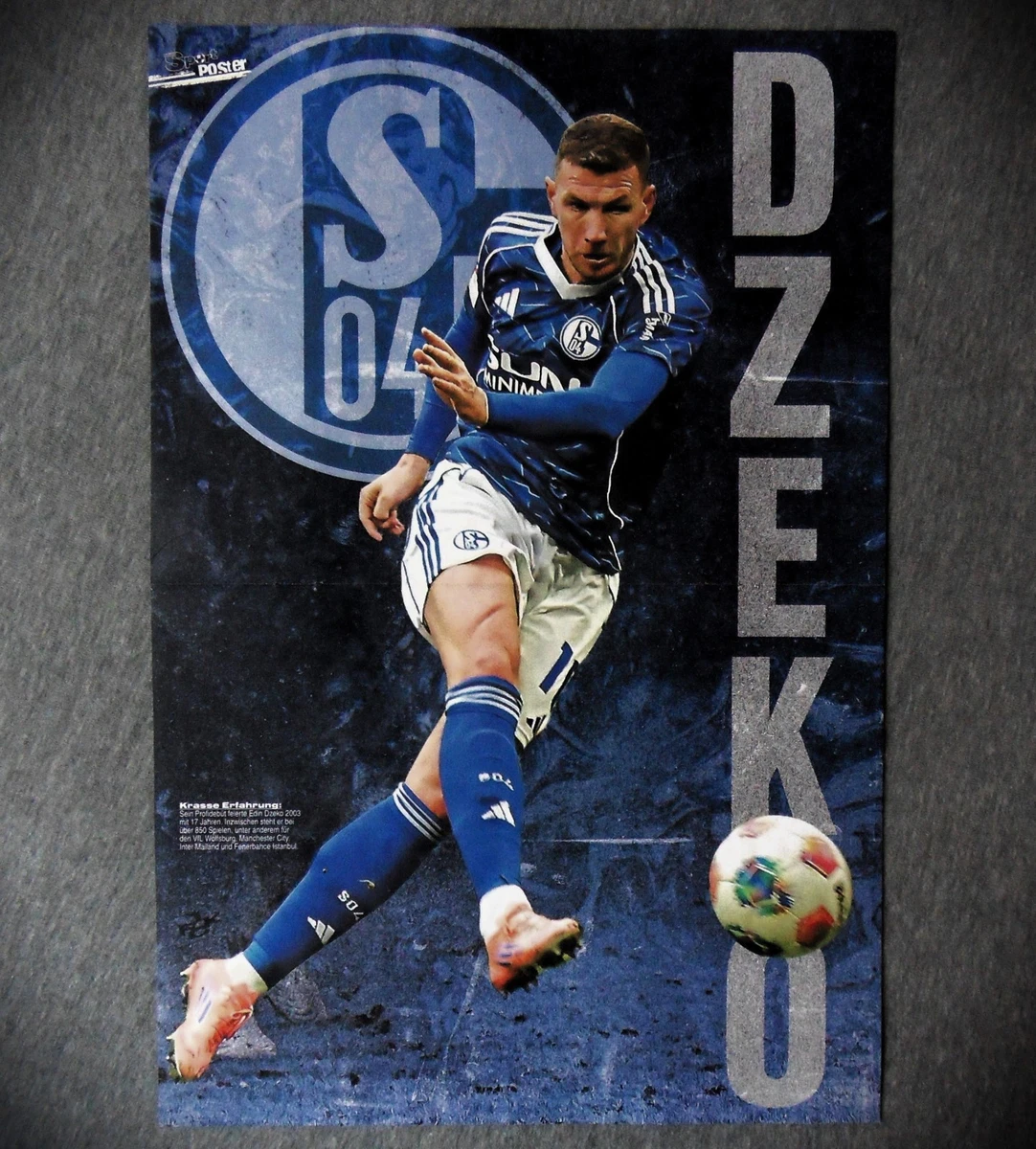 SCHALKE TAG POSTER Plakat Ankündigung Saisoneröffnung Fußball 26.07