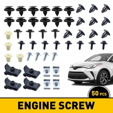 50x Fit For Toyota Cover Clip Screw Undertray Splash Engine Liner